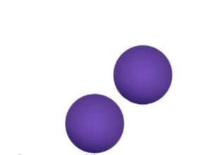 Luxe Double O Beginner Kegal Balls Purple