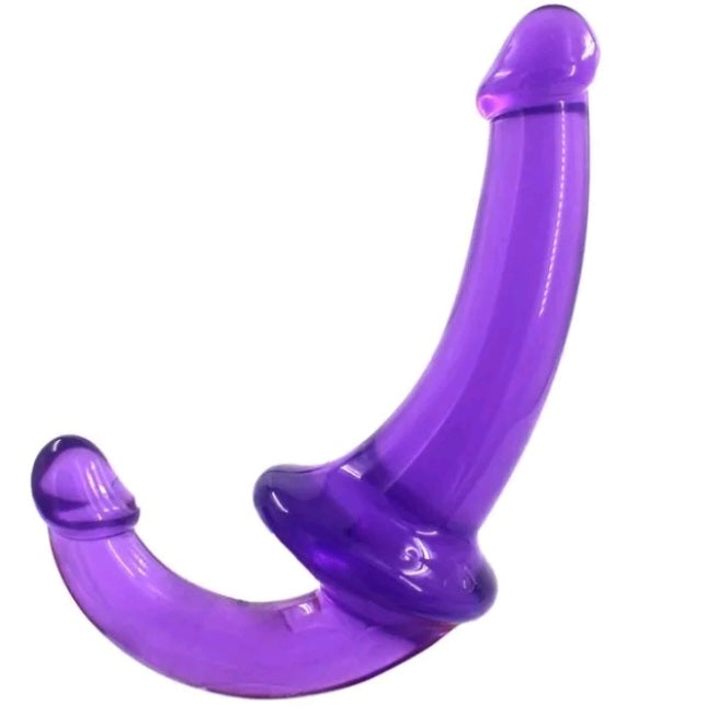 Jelly Double Ended Strapless Dildo