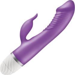 The Beat Tickler G-Spot Rabbit Vibe, 7.5 Inch, Purple