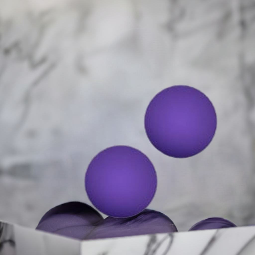 Luxe Double O Beginner Kegal Balls Purple