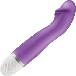 The Beat Silicone G-Spot Massager, 6.75 Inch, Purple