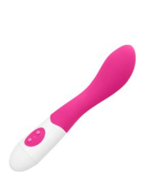 GC Bend Silicone G-Spot Vibrator 7.5 Inch