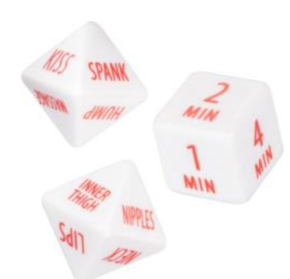 CalExotics Tempt & Tease 3 dice set